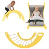 Monkey Gym Lesena gugalnica Sladka rumena, (5000077021) | Shoptok.si