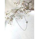 Jewelry Nikolić ogrlica white heart | ePonuda.com