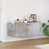  Zidni ormarić za cipele boja betona 100 x 35 x 38 cm drveni | shoptok.hr