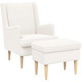  Fotelja s footstoolom 2 kom. Bouclé 79 x 79 x 87,5 cm | shoptok.hr