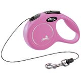Flexi povodac New Classic XS Cord 3m Roze | Eponuda.com