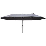 Garden Pleasure Svijetlosmeđi suncobran 265x460 cm - | shoptok.hr
