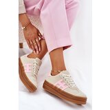 EVENTO Boto Womens Sneakers On Platform Beige Syliyana | Shoptok.si