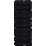  Ručnik za Goste SOLUND 50 pcs Crna 30 x 30 cm 550 gsm | shoptok.hr