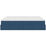 vidaXL Otomanski krevet s madracem plavi 180x200cm od tkanine | shoptok.hr
