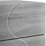  Noćni ormar Siva Sonoma 33,5 x 34,5 x 60 cm Konstruirano drvo | shoptok.hr