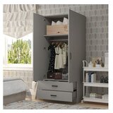 Hanah home ormar u sivoj boji yaman luna 1600 043 | ePonuda.com