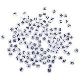 RAYHER Perle črke, plastične, 9mm, bele, 40g, (20633742) | Shoptok.si
