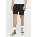 Hollister Co. Kratke hlače za muškarce, boja: crna
