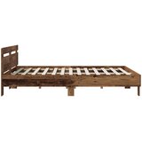  Krevetna konstrukcija Staro drvo 135 x 190 cm Konstruirano drvo | shoptok.hr