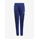 Adidas Dark Blue Girls' Sweatpants Originals SST Track Pants - unisex