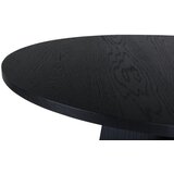 Venture Home Bootcut okrugli blagovaonski stol ⌀110 cm, crni | shoptok.hr