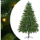  Božićno drvce s 300 LED svjetlima s stalakom Zelena 180 cm PE | shoptok.hr