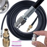 Rosfix Kanalizacijska Cev 20 M Od Zamenljivo Šobo Lavor Novi Tip | 200 Bar, 60°C, Navoj 1/4", Nadomestni Del Za Visokotlačni Čistilnik Lavor, (5000222854) | Shoptok.si