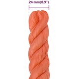  Radno uže narančasti 24 mm 100 m od polipropilena | shoptok.hr