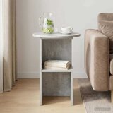  Bocni stol Betonska siva Ø 39,5 x 55 cm Konstruirano drvo | Eponuda.com