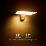  Solarno LED zidno svetlo sa senzorom, 15W/3,2V, 4000K/6000K, IP65, crno | Eponuda.com