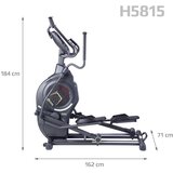  H5815 zračno-magnetski eliptični trener polukomercijalni hms premium | shoptok.hr