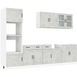 vidaXL 7-dijelni set kuhinjskih ormarića Kalmar konstruiranog drva | shoptok.hr