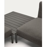 Kave Home Temno siv oblazinjen vrtni kavč (v obliki črke L) Sorells – | Shoptok.si