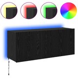 TV zidni ormar Crni hrast 100 x 35 x 41 cm Konstruirano drvo | Eponuda.ba