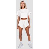 GymBeam Women‘s Relay Cropped Hoodie Pearl XL | Eponuda.com