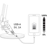  LED prigušiva dodirna stona lampa OPTIMUM LED/7W/230V 3000/4000/6000K bela | Eponuda.com