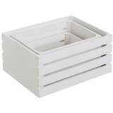 Casa Selección Bele škatle za shranjevanje v kompletu 3 ks 31x23x15 cm – | Shoptok.si