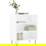 vidaXL Komoda sjajna bijela 57 x 35 x 70 cm od konstruiranog drva | shoptok.hr