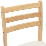  Trpezarijske stolice 2 pcs Prirodna 40 x 47 5 x 99 5 cm - Prirodno i svijetlo | shoptok.hr