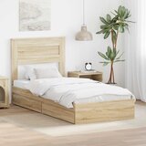  s od storage Sonoma hrast 75 x 190 cm Konstruirano drvo | shoptok.hr