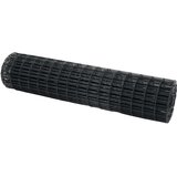 Euro ograda 1 x 25 m Željezo prekriveno PVC-om Siva | shoptok.hr