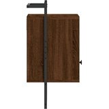  Noćni ormarić zidni boja hrasta 40x30x61 cm konstruirano drvo | shoptok.hr