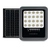 VIDEX Solarni komplet reflektor 6W 500lm 5000K + solarni panel + IR daljinski upravljalnik