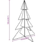 Stožasto božićno drvce unutarnje i vanjsko 240 LED 115 x 150 cm | shoptok.hr