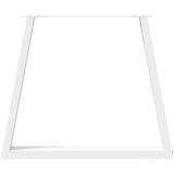  Noge za blagovaonski stol V-oblika 2 kom Bijele 70 x (72-73,3) cm Čelik | shoptok.hr