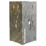 2655 premiumdesign FireTower Edelstahl košara za vatru nehrđajući čelik