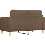  Dvosjed od tkanine smeđi 140 cm | Eponuda.com