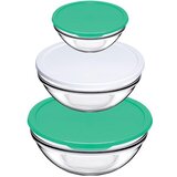 PASABAHCE ČINIJA CHEF S SA POKLOPCEM 14/17/20CM SET 3/1 | ePonuda.com