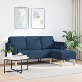  Set sofe s jastukom Plava Poliester | shoptok.hr
