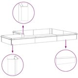 vidaXL Ograja za polže 4 pcs Rjav 10 x 10 x 25 cm | Shoptok.si