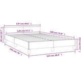  Okvir kreveta bez madraca krem 120x190 cm od tkanine | shoptok.hr