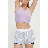 Roxy Kratke hlače za tek Pure Pursuit bela barva, ERJNS03503