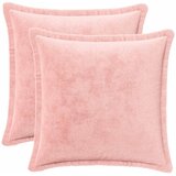  Presvlaka za jastuk 2 kom. HOUTEN Ružičasta 30 x 30 cm Flanel | shoptok.hr