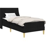  Okvir kreveta s madracem Crna 100 x 200 cm Poliester | Shoptok.si
