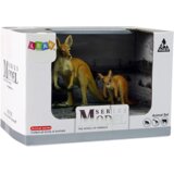  Set of 2 figurines Kangaroo with cub Animals of the World series | Shoptok.si