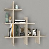 Hanah home juke travertine wall shelf