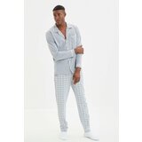 Trendyol Pajama Set - Gray - Plaid Cene
