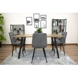 KARA stolica - tamnosivi baršun x 3 | shoptok.hr