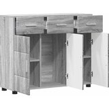  Kreveta s policom FLORIN Siva Sonoma 88,5 x 30,5 x 73 cm | shoptok.hr